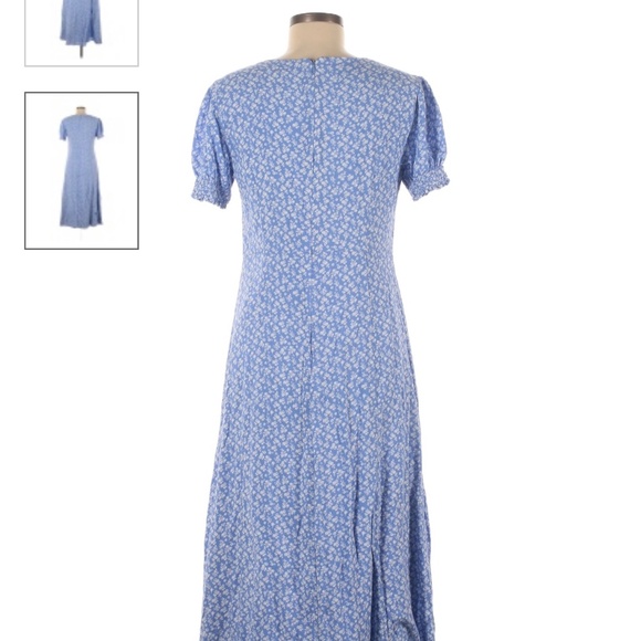 Bardot Dress with high slit - Picture 2 of 2